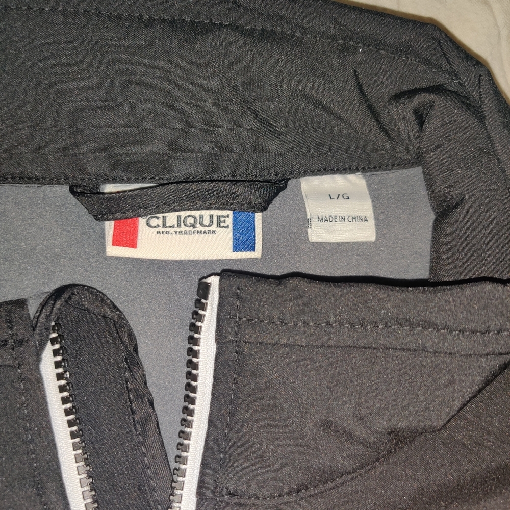 Clique black men's jacket size large - Picture 7 of 11